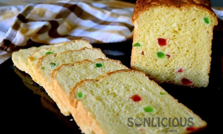 Read more about the article Sweet Eggless Tutti Frutti Bread Recipe