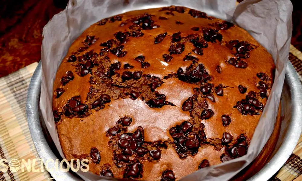 Baked Coffee Date cake