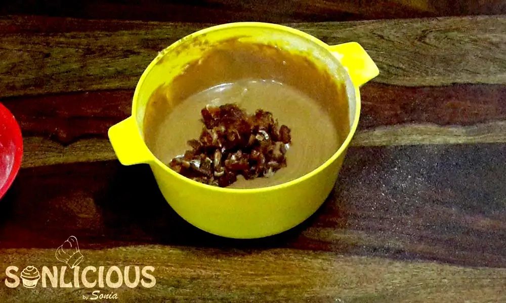 Coffee Date cake Batter