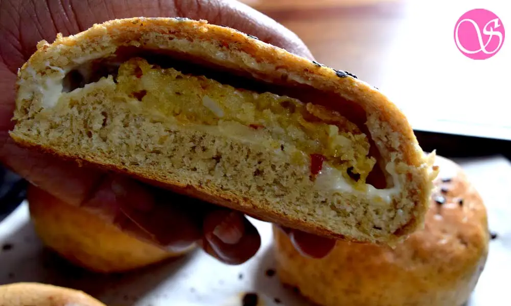 Aloo Tikki Burger Texture Aloo Tikki Burger Texture