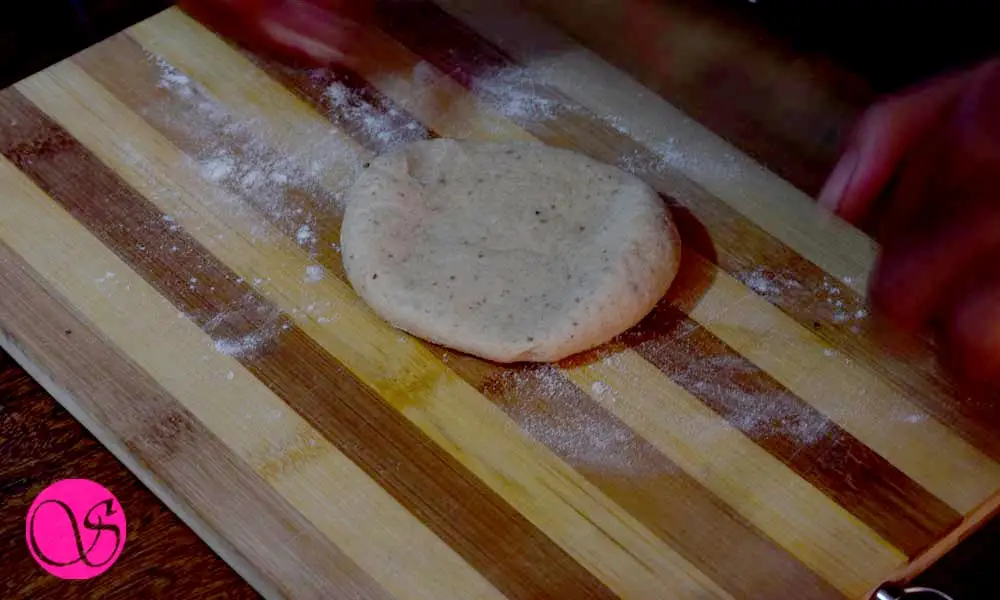 Aloo Tikki Burger dough ball Aloo Tikki Burger dough ball