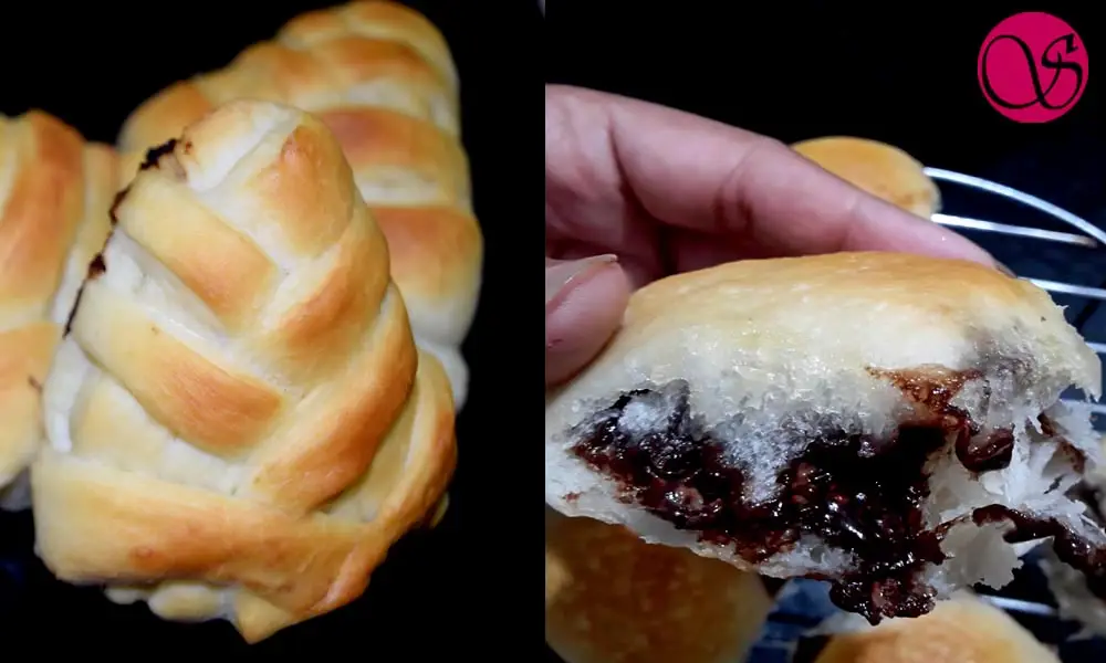 Braided Nutella Rolls Texture