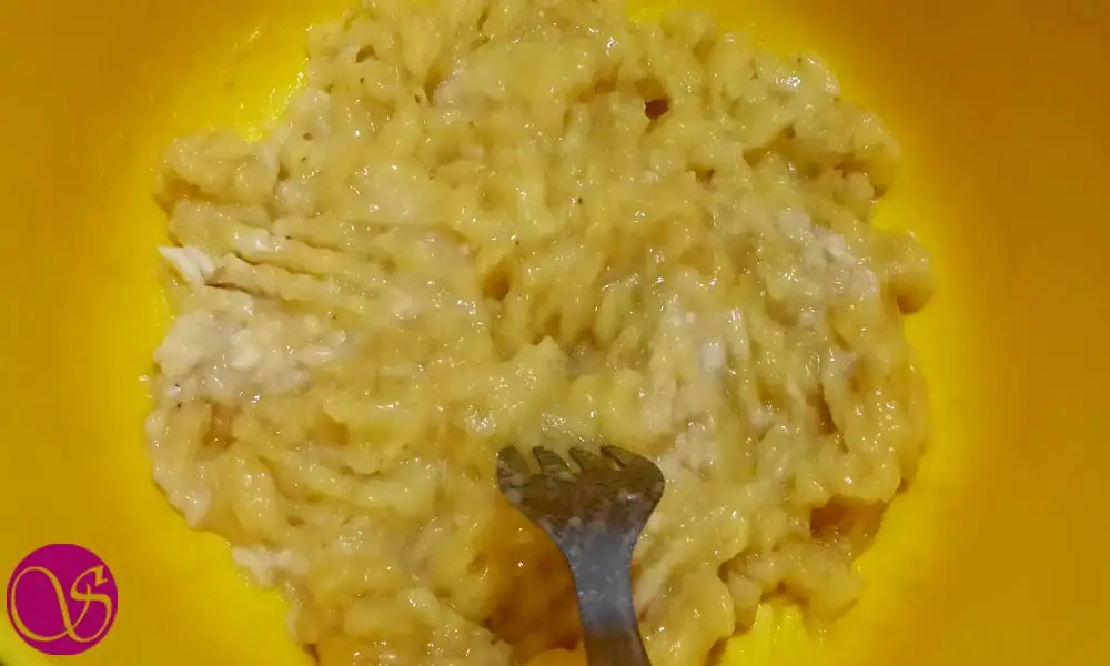 Mashed Banana for Vegan Banana Bread Mashed Banana for Vegan Banana Bread