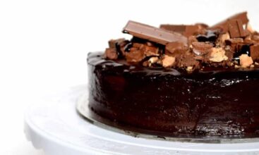 Homemade Death Chocolate Cake