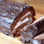 Chocolate roll cake