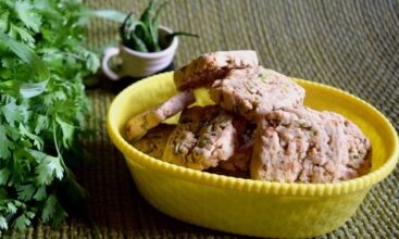 Whole Wheat Vegetable Cookies