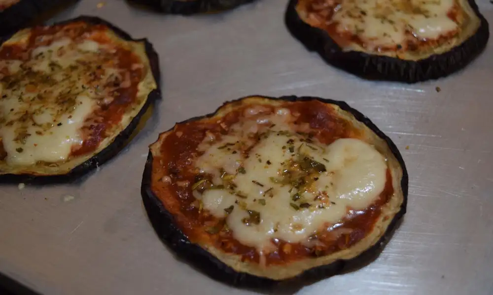 Low Carb Eggplant Pizza