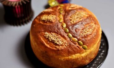 Greek Vasilopita Bread Recipe #BreadBakers