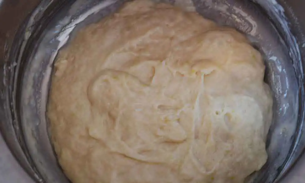 Batter-of-yeasted-lemon-cake