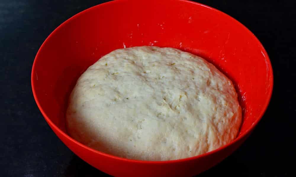 Buttermilk Beignet dough after rise