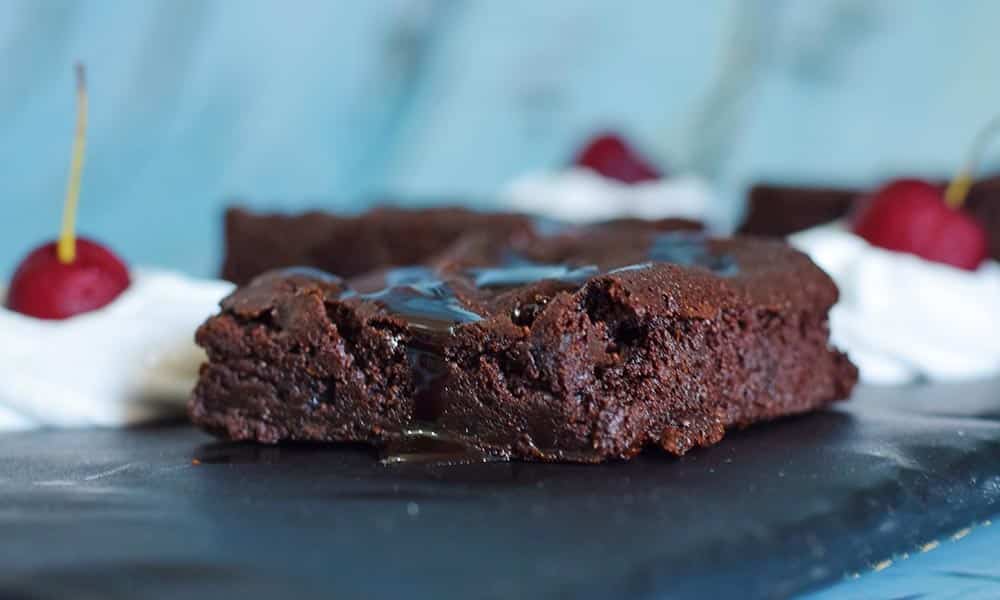 Triple Chocolate Millet Brownie with Foxtail Millet