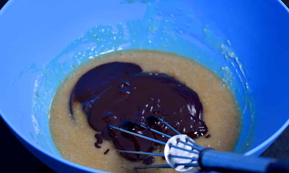 Wet Ingredients for Millet Brownies