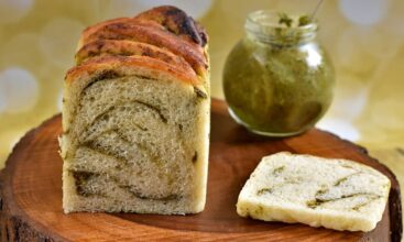 Vegan Pesto Babka #BreadBaker