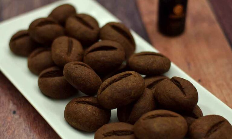 Read more about the article Eggless Coffee Bean Cookies Recipe | Trending Coffee Bean Cookies