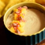 eggless healthy baked mango yogurt