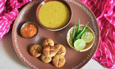 Authentic Baked Baati Oven Recipe- A Traditional Rajasthani Dish