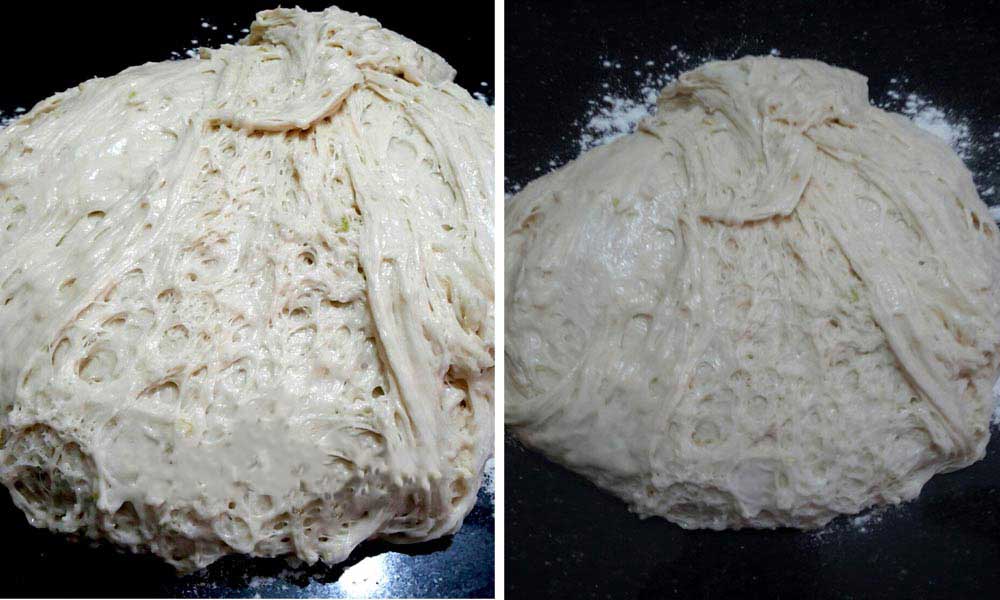 wheat semolina dough
