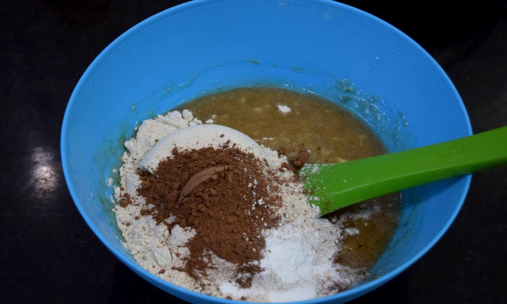 Dry Ingredients for Best Banana Cake