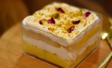 Eggless Fusion Dessert Course